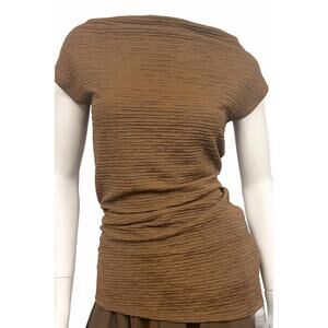 NEW REVIR women's daya top in bronze